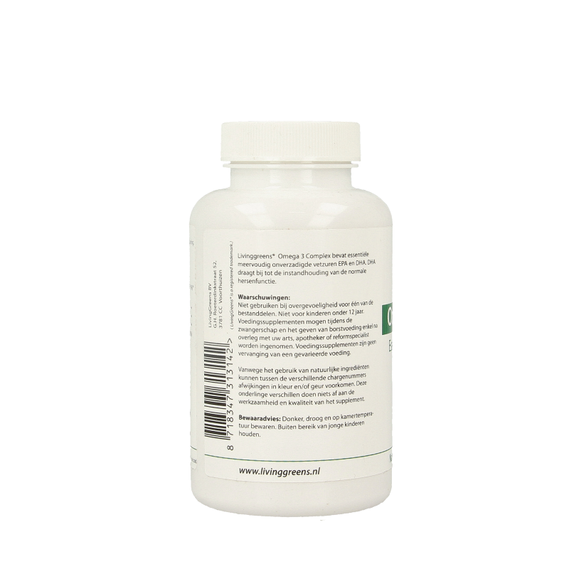 Livinggreens Omega 3 visolie complex - Afbeelding 2