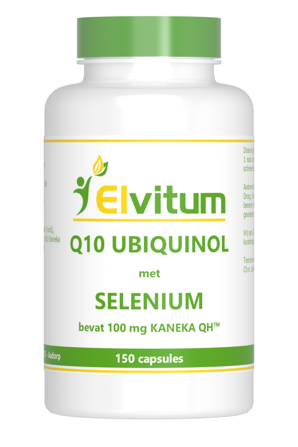 Elvitum Co-Q10 ubiquinol met selenium