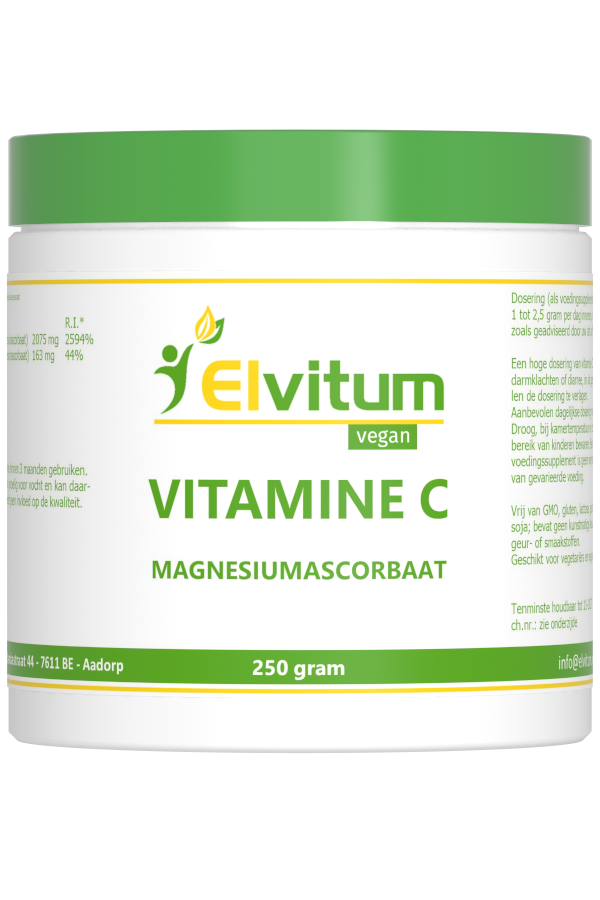 Elvitum Vitamine C poeder magnesiumsorbaat