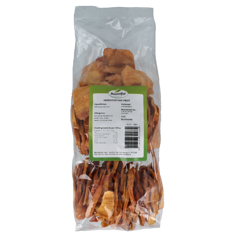 Bountiful Kaki fruit gedroogd zonder suiker - Afbeelding 2