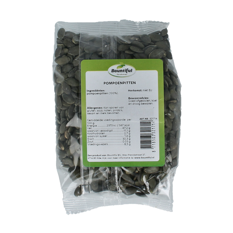 Bountiful Pompoenpitten klasse AA - Afbeelding 2