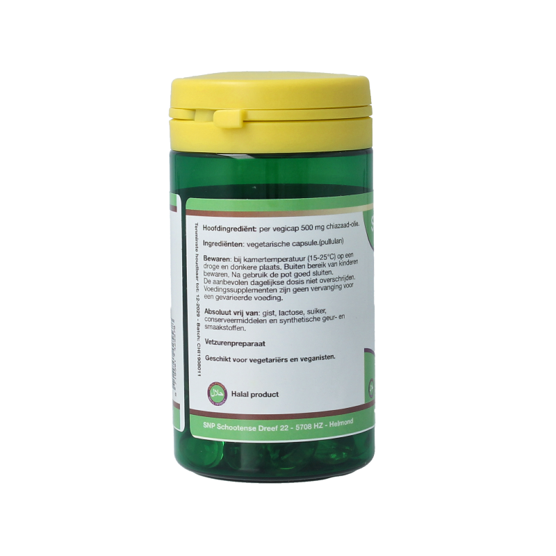 SNP Chiazaad olie 500mg - Afbeelding 2