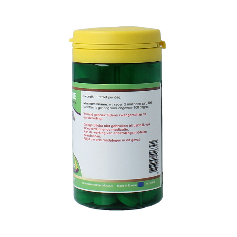 SNP Ginkgo biloba 2500mg - Afbeelding 3