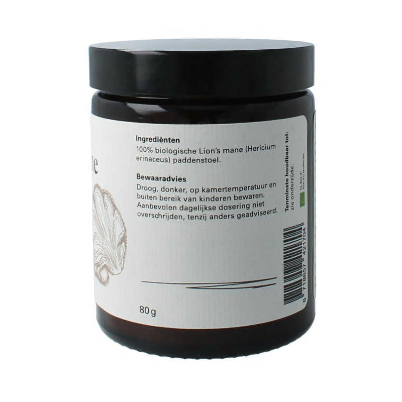 Van Toen Lion's mane poeder bio - Afbeelding 3