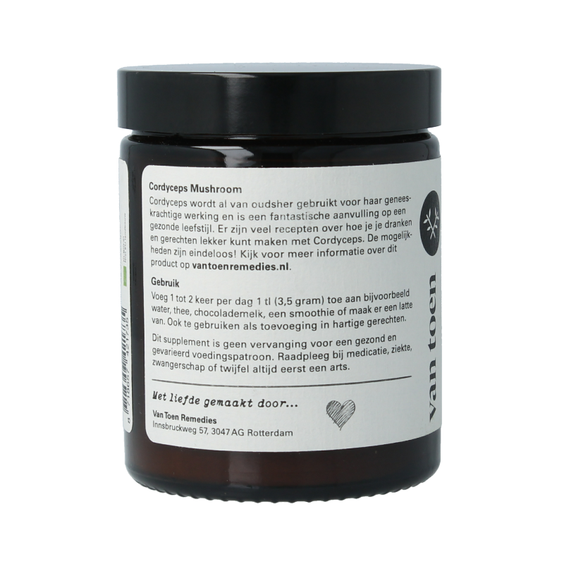 Van Toen Cordyceps poeder bio - Afbeelding 2