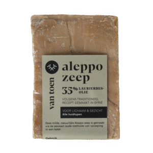 Van Toen Aleppo zeep 35% laurierbesolie