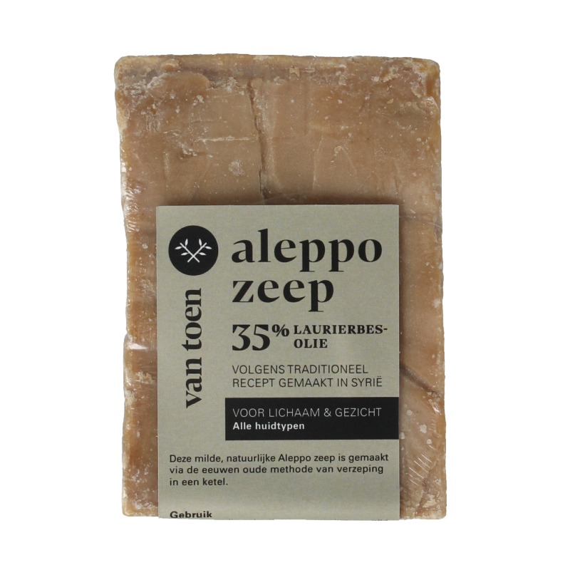 Van Toen Aleppo zeep 35% laurierbesolie