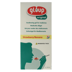 Gloup Original medicatie inname gel aardbei banaan