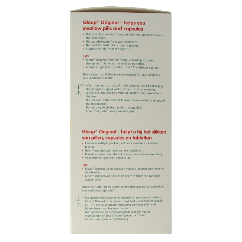 Gloup Original medicatie inname gel aardbei banaan - Afbeelding 4