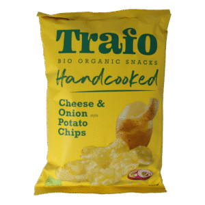 Trafo Chips handcooked kaas & ui bio