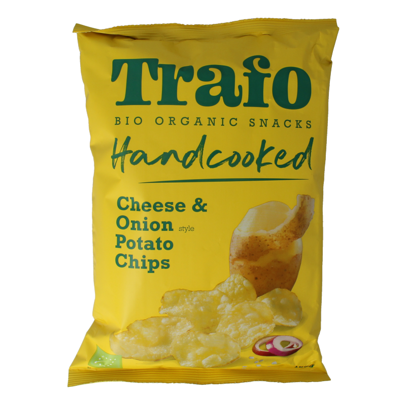Trafo Chips handcooked kaas & ui bio