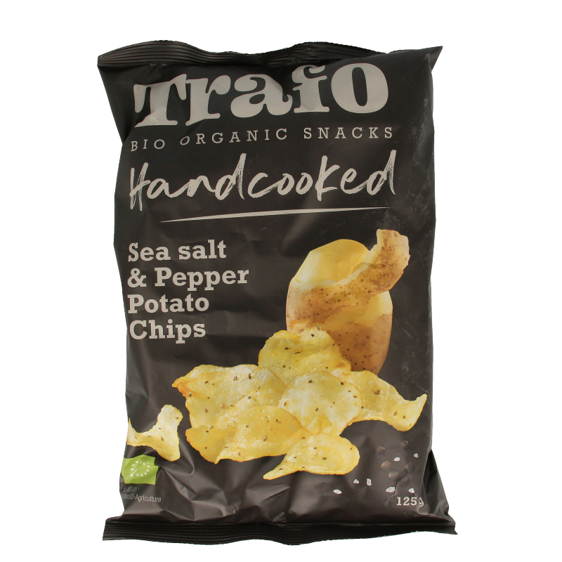 Trafo Chips handcooked zeezout & peper bio