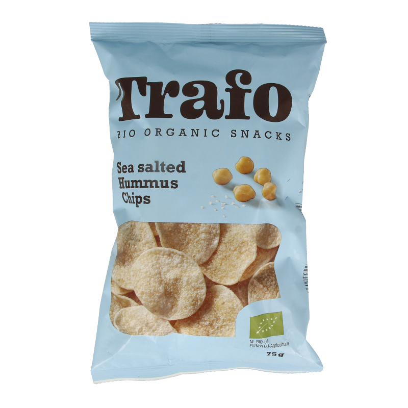 Trafo Hummus chips seasalt bio