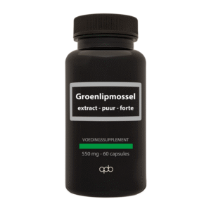 APB Holland Groenlipmossel extract puur forte 550mg