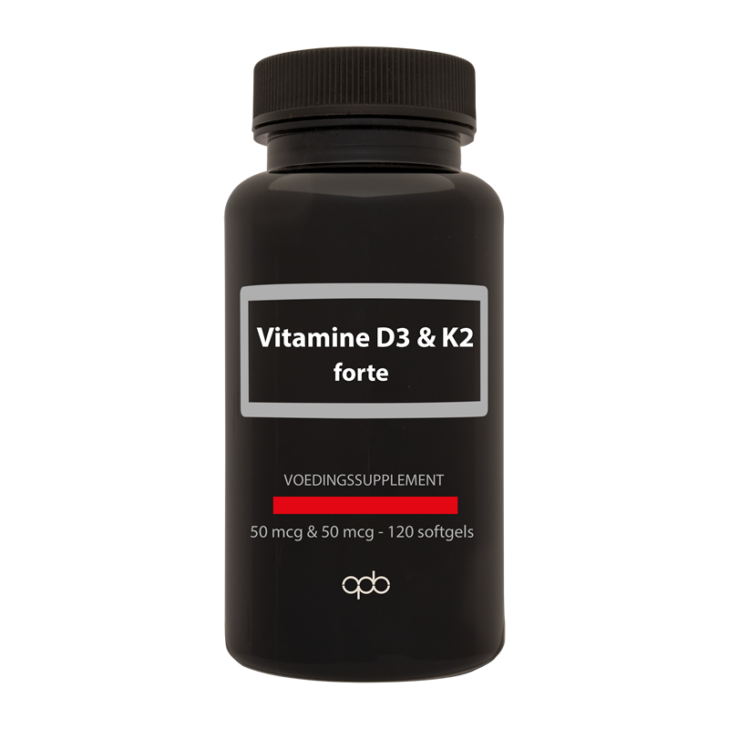 APB Holland Vitamine D3 50mcg & K2 50mcg forte