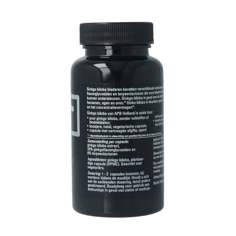 APB Holland Ginkgo biloba extract puur 530mg - Afbeelding 4