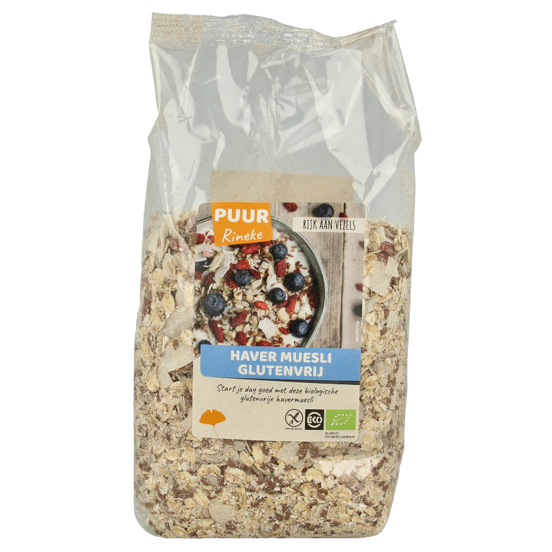 Puur Rineke Haver muesli glutenvrij bio
