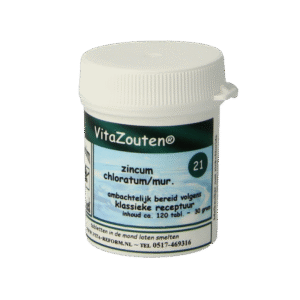 Vitazouten Zincum chloratum/mur. VitaZout nr.21