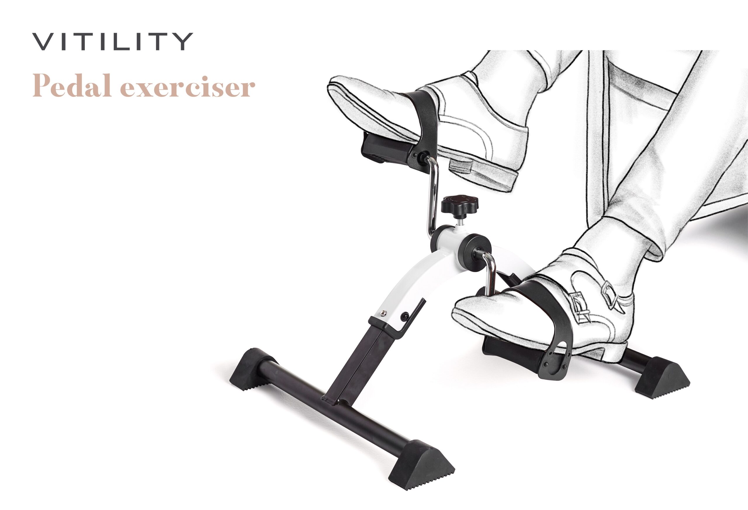 Vitility Fietstrainer opvouwbaar