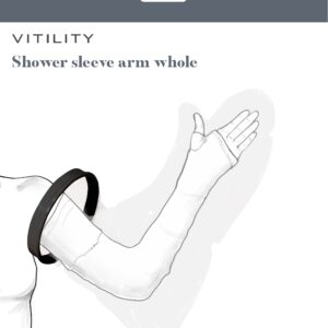 Vitility Douchehoes arm heel