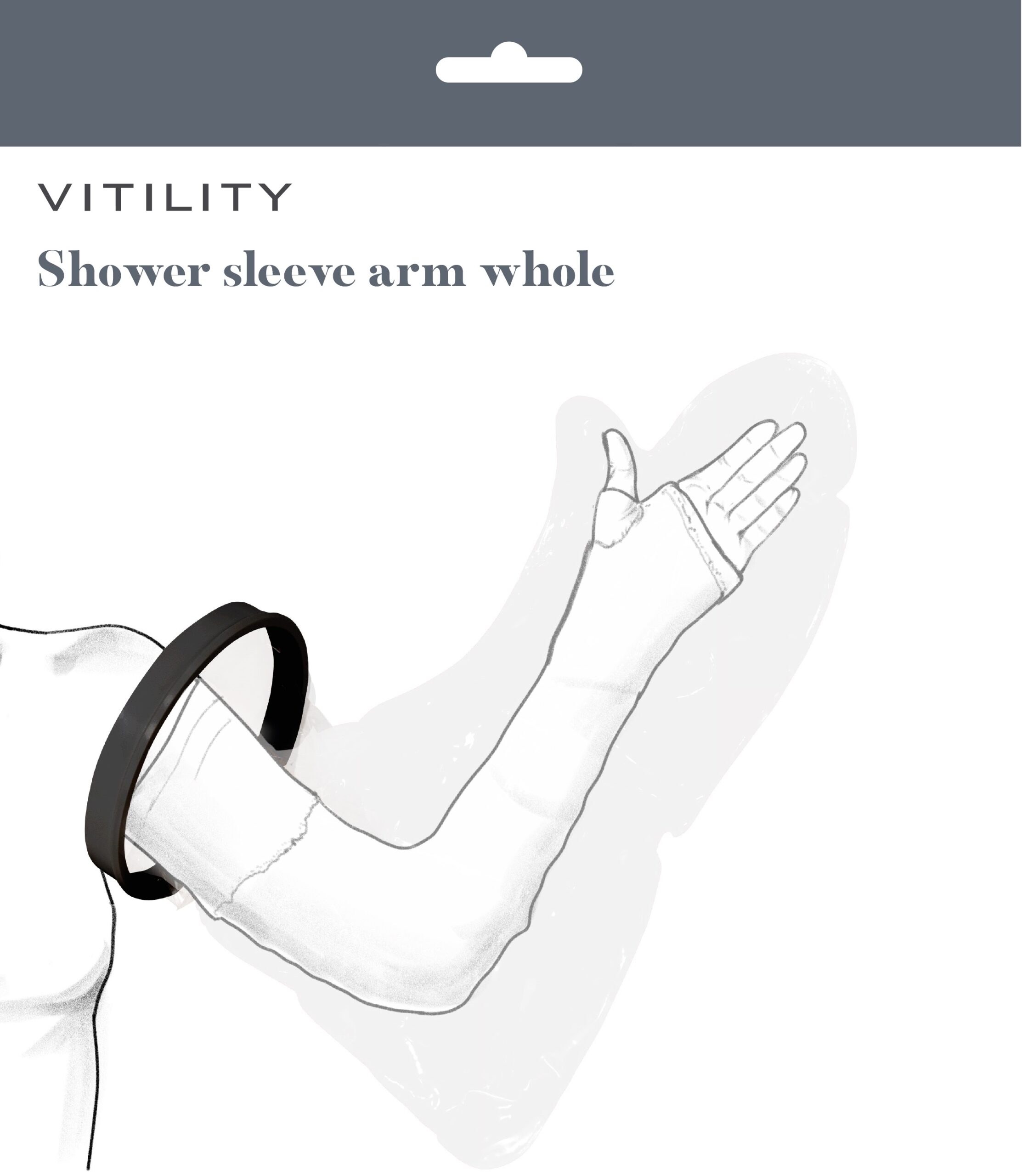 Vitility Douchehoes arm heel