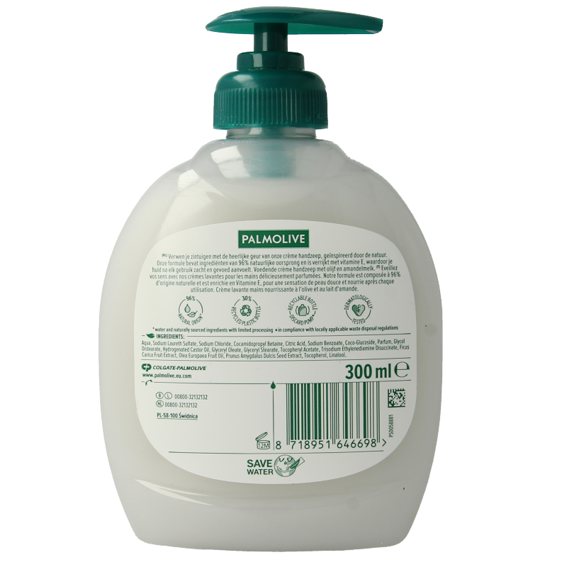 Palmolive Naturals handzeep melk&olijf - Afbeelding 2