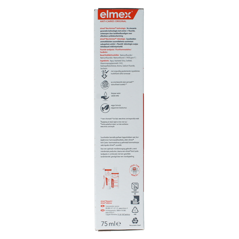 Elmex Tandpasta anti caries - Afbeelding 2