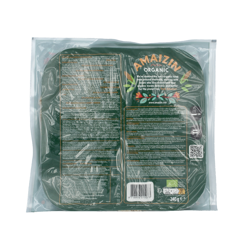 Amaizin Tortillawraps extra fibre bio - Afbeelding 2