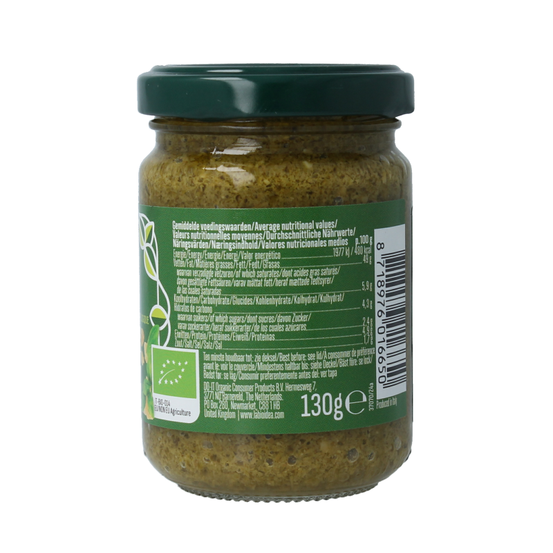 Bioidea Pesto genovese bio - Afbeelding 3