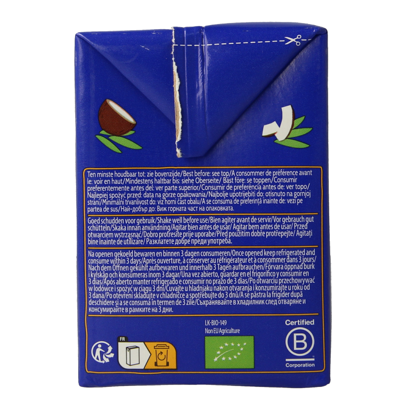 Amaizin Kokosmelk bio - Afbeelding 2