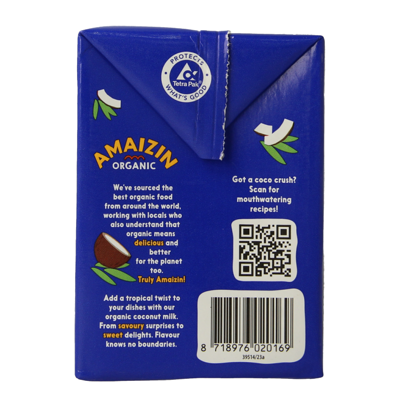 Amaizin Kokosmelk bio - Afbeelding 5
