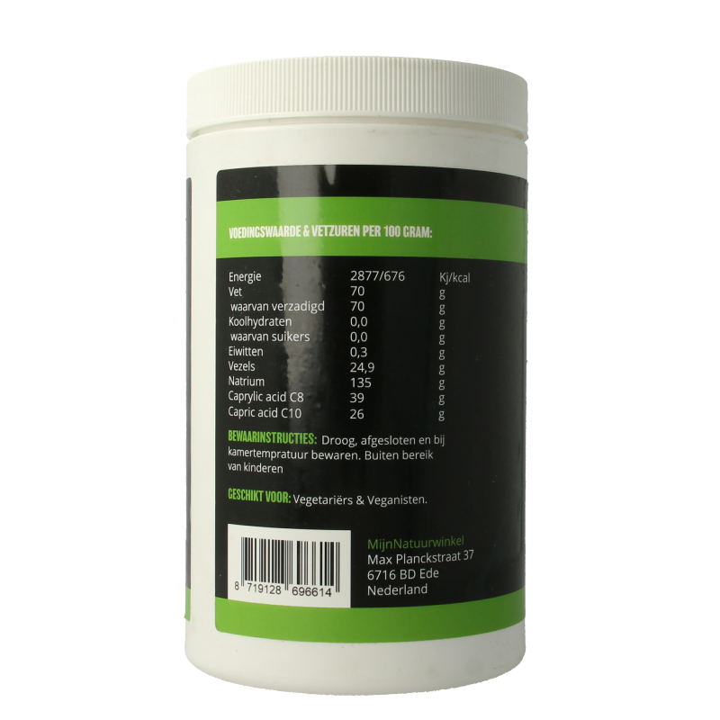 MijnNatuurwinkel MCT poeder vegan - Afbeelding 3