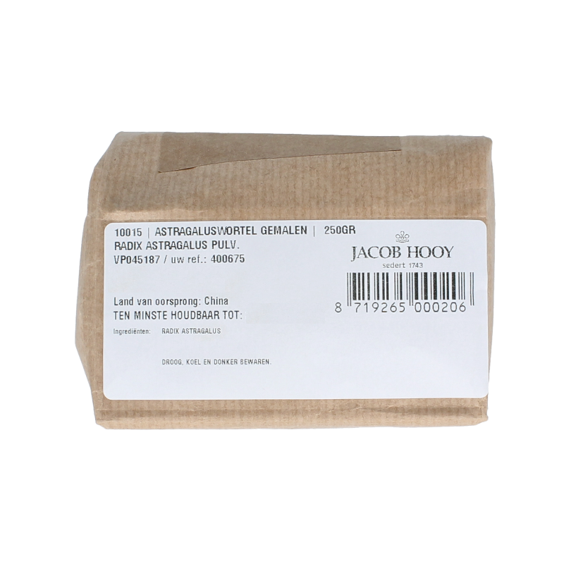 Jacob Hooy Astragaluswortel gemalen