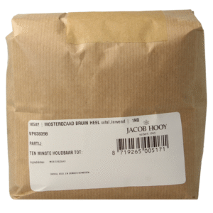 Jacob Hooy Mosterdzaad bruin heel