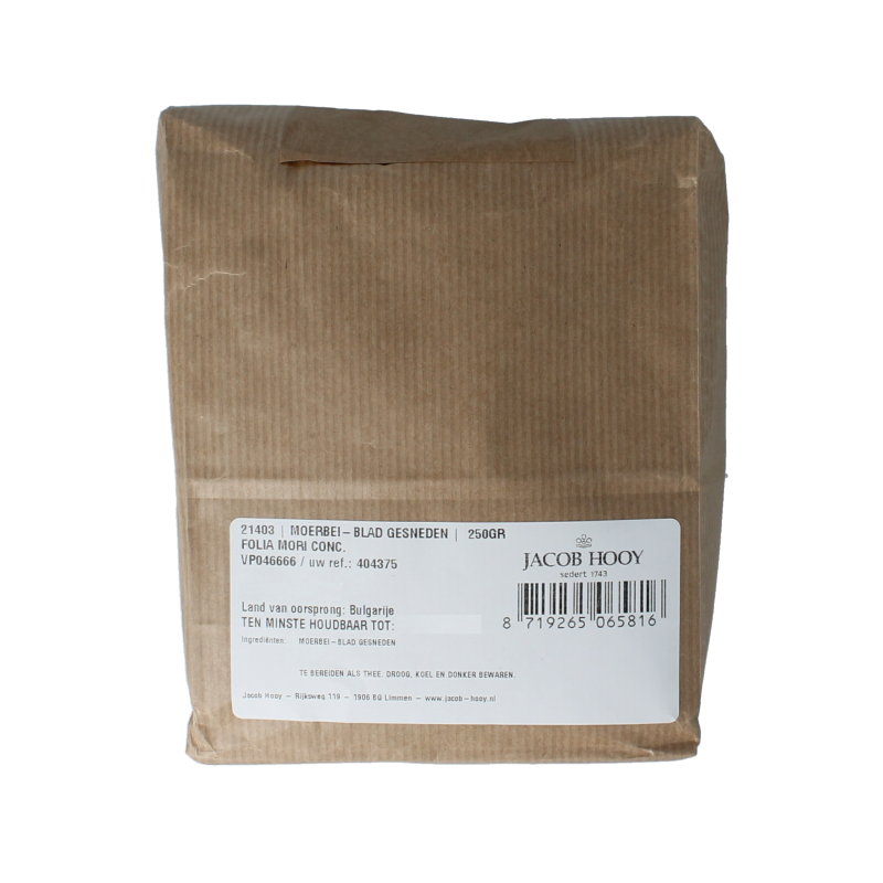 Jacob Hooy Moerbei blad gesneden