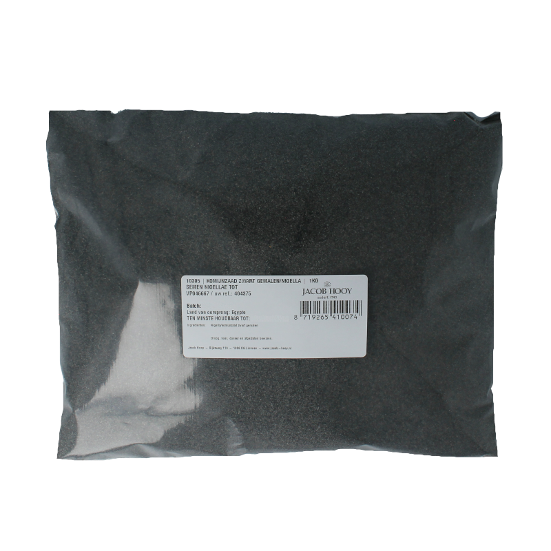 Jacob Hooy Komijnzaad zwart gemalen