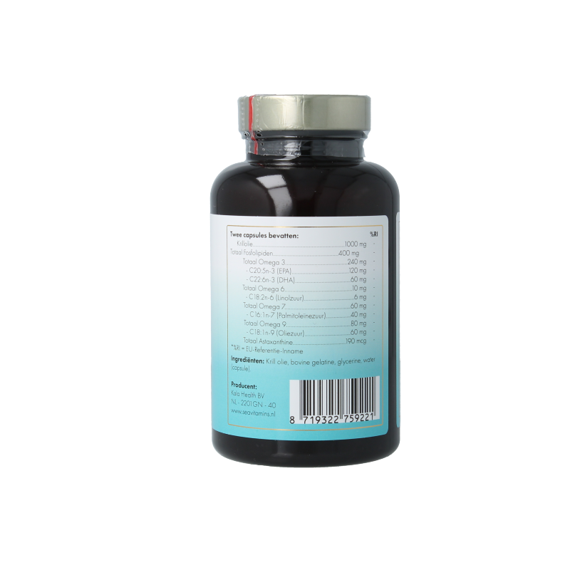 Sea Vitamins Krill olie omega 3 - Afbeelding 3