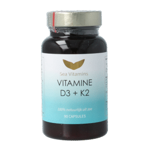 Sea Vitamins Vitamine D3 K2 uit zee