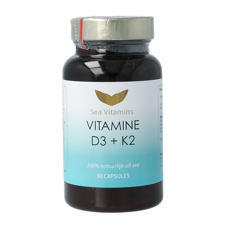 Sea Vitamins Vitamine D3 K2 uit zee