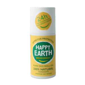 Happy Earth Deodorant roll on jasmine ho wood