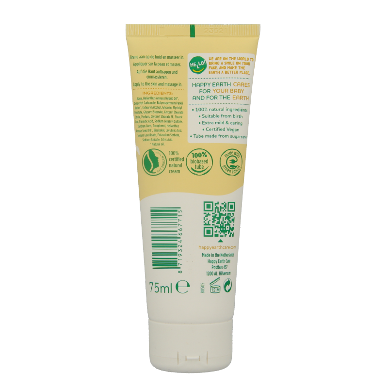 Happy Earth Voedende creme voor baby & kids - Afbeelding 2