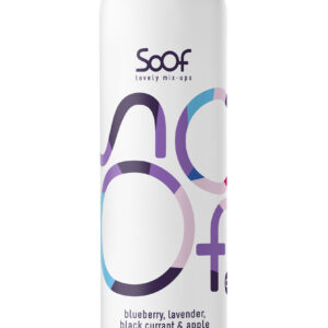 Soof Drinks Siroop blauwe bes lavendel zwarte bes & appel