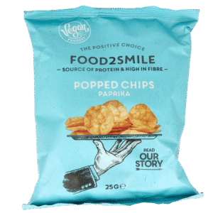 Food2Smile Popped chips paprika