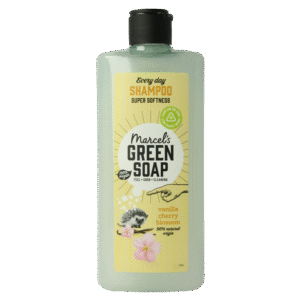 Marcel's Green Soap Shampoo every day  vanilla & cherry blossom