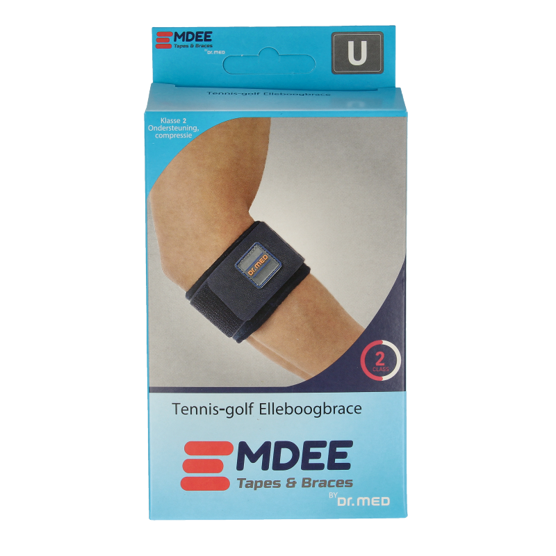 Emdee Tennis/golf arm supportband blauw