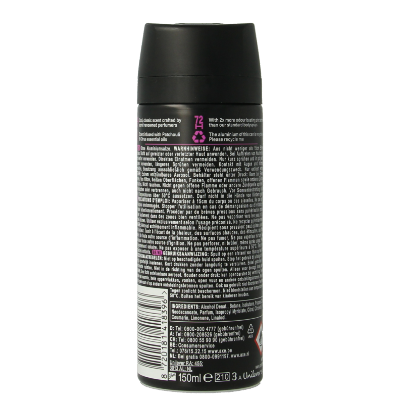 AXE Deodorant bodyspray purple patchouli - Afbeelding 3