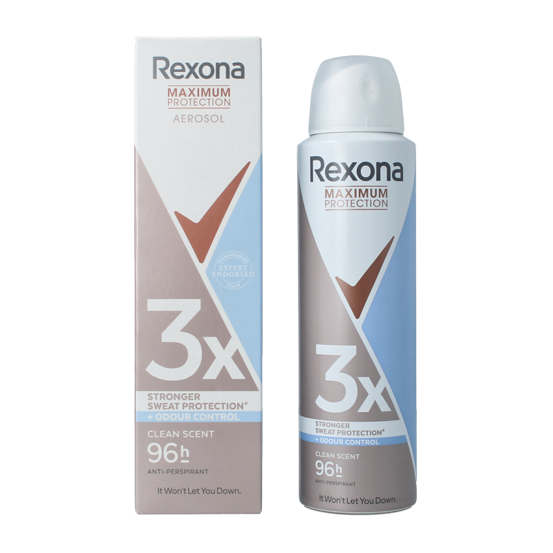 Rexona Deodorant spray max pro clean scent - Afbeelding 2