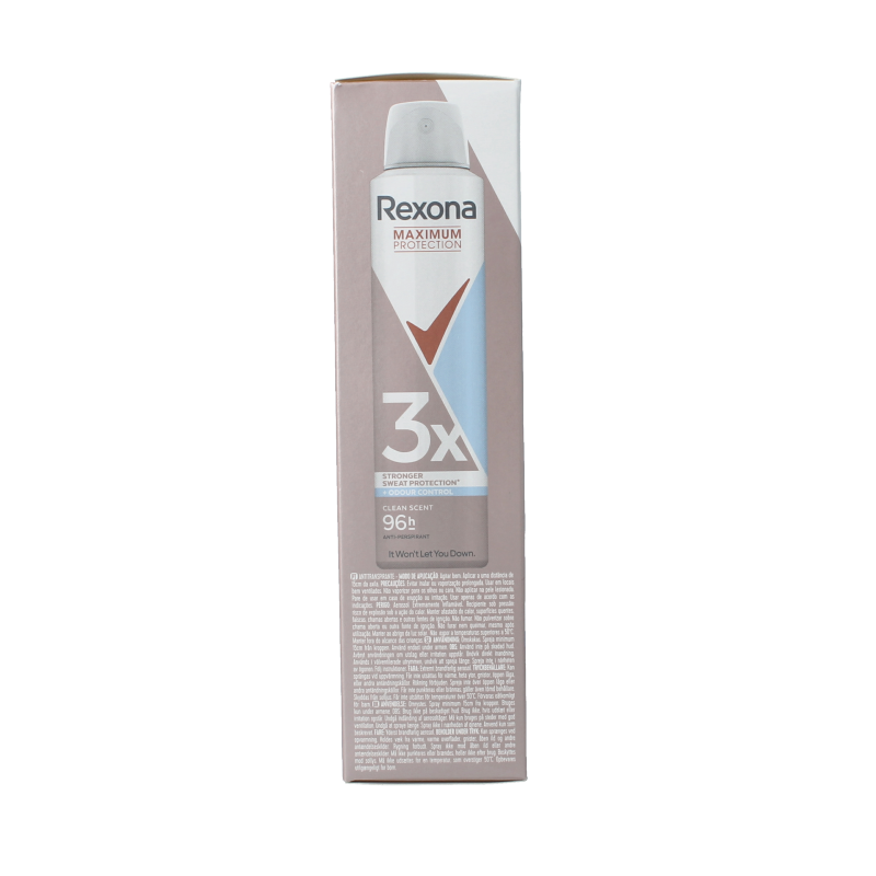 Rexona Deodorant spray max pro clean scent - Afbeelding 3