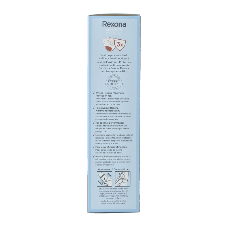 Rexona Deodorant spray max pro clean scent - Afbeelding 5