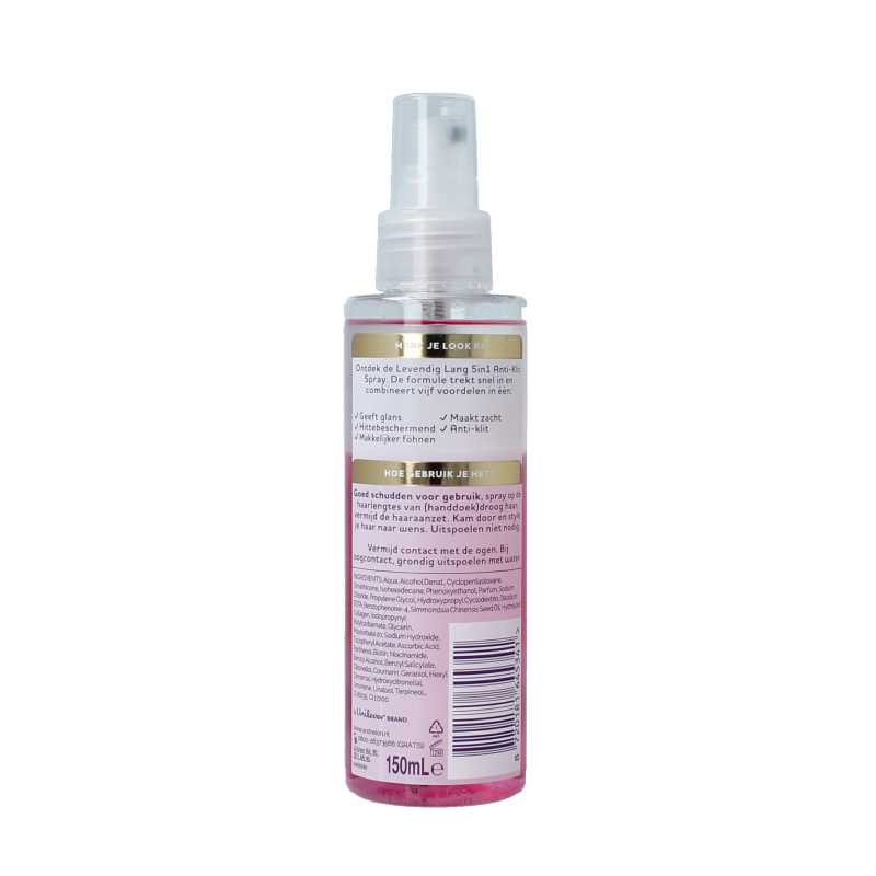 Andrelon Anti klit spray levendig lang 5 in1 - Afbeelding 2
